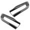 14-16 Jeep Grand Cherokee SRT-8 Gloss Black Inner & Outer Taillight Trim Bezel Molding Set (Mopar)