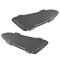 03-05 Mazda6 (w/o Fog Lights) Front Bumper Mounted Driving/ Fog Light Cover Insert Pair (Mazda)