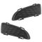 03-05 Mazda6 (w/o Fog Lights) Front Bumper Mounted Driving/ Fog Light Cover Insert Pair (Mazda)