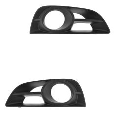 10-13 Nissan Altima Coupe Front Bumper Mounted Fog/Driving Light Bezel Pair (Nissan)