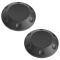 05-14 Frontier; 05-15 Xterra (w/o Fog Lights) Outer Front Bumper Mtd Finisher Trim Pair (Nissan)