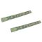 11-15 NIssan Xterra Roof Rack Side Rail Mounted Silver ~X T E R R A~ Logoed Decal PAIR (Nis)