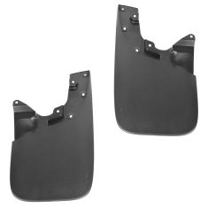 05-15 Toyota Tacoma Molded Black Plastic (Type 1 - 19 Inch) Front Mud Flap Pair (Toyota)