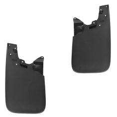 05-15 Toyota Tacoma Molded Black Plastic (Type 2 - 21.5 In) Front Mud Flap Pair (Toyota)
