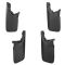 05-15 Toyota Tacoma Molded Black Plastic (Type 2 - 21.5 In) 4x4 Splash Guard Set fo 4 (Toyota)