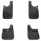 05-15 Toyota Tacoma Molded Black Plastic (Type 2 - 21.5 In) 4x4 Splash Guard Set fo 4 (Toyota)