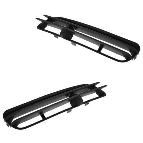 98-00 Volvo S70, V70 (w/o Fog Lights) Front Bumper Mounted Lower Outer Grille Pair (Volvo)