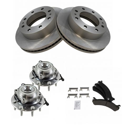 2004 2005 2006 For GMC Sierra 3500 Rear Ceramic Brake Pads DRW