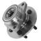 00-02 Dodge Durango Front Wheel Hub & Perormance Brake Rotor & Pad Kit