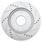 04-05 Infinity QX56; Nissan Armada; Titan Front Ceramic Disc Brake Pad, Performance Rotor, & Hub Kit