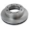 02-05 Excursion, 03-04 F-250 SD,03-04 F-350 SD Front Posi Ceramic Pads,Rotors & Hub Bearing Kit