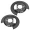 97-05 GM Mid Size Truck Rear Disc Brake Dust Shield PAIR (LH & RH)