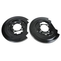 97-02 Ford Expedition; 99-04 F150; 97-99 F250LD; 98-02 Navigator Rear Disc Brake Dust Shield PAIR