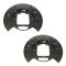 99-04 Jeep Grand Cherokee Rear Disc Brake Backing Plate PAIR