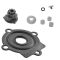 69-97 Chrysler; 69-00 Dodge, Plymouth; 93-97 Eagle; 84-86 Jeep Multifit Window Motor Gear Repair Kit