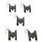 85-93 Buick, Cadillac, Olds; 91-96 Chvy; 85-91 Pntiac Mid & FS Car Window Reg Guide Clip (Box of 5)