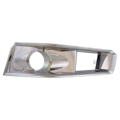 08-13 Cadillac CTS Sdn; 10-14 CTS Wgn; 11-14 CTS Cpe w/HID Front Bumpr Mtd Chrome Fog Light Bezel LF