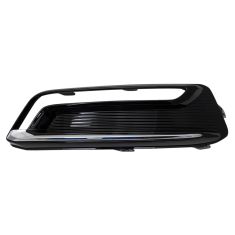 14-19 Chevy Impala LTZ, Premier w/DRL Lower Front Bumper Mtd Outer Fog Light Bezel w/Chrome Trim LF