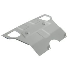 05-14 Toyota Tacoma Prerunner, Tacoma w/4WD (Silver Powder Coated) Front Skid Plate (Toyota)
