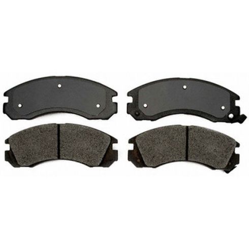 Rear Brake Rotors /& Ceramic Pads 2 1992-2000 Mitsubishi Montero
