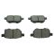 10-17 Prius Rear Posi Semi Metallic Brake Pad Set