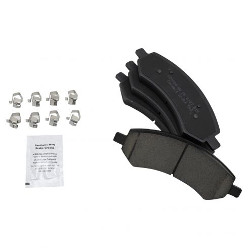 Front Disc Rotors /& Ceramic Brake Pads Fits Dodge Mitsubishi Ram Dakota Raider