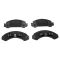 Semi-Metallic Brake Pad Set