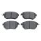 Semi-Metallic Brake Pad Set