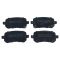 Semi-Metallic Brake Pad Set