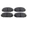 Semi-Metallic Brake Pad Set