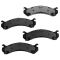 Front Element 3 Hybrid Disc Brake Pads w/ HW (Raybestos EHT784H)