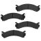 Front Element 3 Hybrid Disc Brake Pads w/ HW (Raybestos EHT784H)