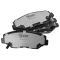 Front Element 3 Hybrid Disc Brake Pads w/ HW (Raybestos EHT914H)