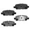 Rear Element 3 Hybrid Disc Brake Pads w/ HW (Raybestos EHT905H)