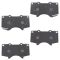 03-15 Lexus GX Series; 00-15 Toyota PU, SUV Multifit Front Ceramic Disc Brake Pad Set (Toyota)