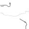 03-07 Silverad Sierra 1500 4WD Ext Cab 6-1/2 Bed Stainless Brake Line Set