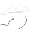 03-07 Silverad Sierra 1500 4WD Ext Cab 6-1/2 Bed Stainless Brake Line Set
