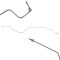 03-07 Silverad Sierra 1500 4WD Ext Cab 6-1/2 Bed Stainless Brake Line Set
