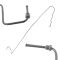 99-02 Silverado Sierra 1500 4WD Ext Cab 6-1/2 Bed Stainless Brake Line Set