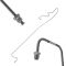 99-02 Silverado Sierra 1500 4WD Ext Cab 6-1/2 Bed Stainless Brake Line Set