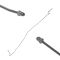 99-02 Silverado Sierra 1500 4WD Ext Cab 6-1/2 Bed Stainless Brake Line Set