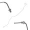 99-02 Silverado Sierra 1500 4WD Ext Cab 6-1/2 Bed Stainless Brake Line Set