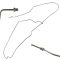 99-02 Silverado Sierra 2500HD, 3500 (exc DRW) Ext Cab 8 Bed SS Brake Line Set