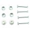 97-05 Sonata; 01 XG300; 02-05 XG350; 01-06 Optima; 10-13 Soul Rear Parking Brake Hardware Kit