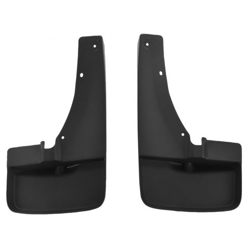 Dodge Ram 1500 Ram 1500 2500 3500 Front Black Molded Splash Guard Pair ...