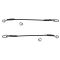 83-89 Ranger 90-92 16-3/8in Tailgate Cable Pair