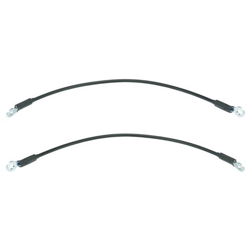 76-86 Jeep CJ-7 18-5/8in Tailgate Cable Pair