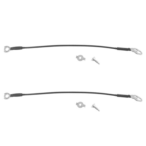 02-08 Dodge Ram Pickup Tailgate Cable w/Mounting Hardware PAIR