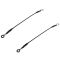 94-04 Chevy S10, GMC S15; 96-00 Isuzu Hombre PU Truck Tailgate Cable w/Pin & E-Clip PAIR (DORMAN)