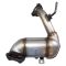 Exhaust Pipe with Catalytic Converter